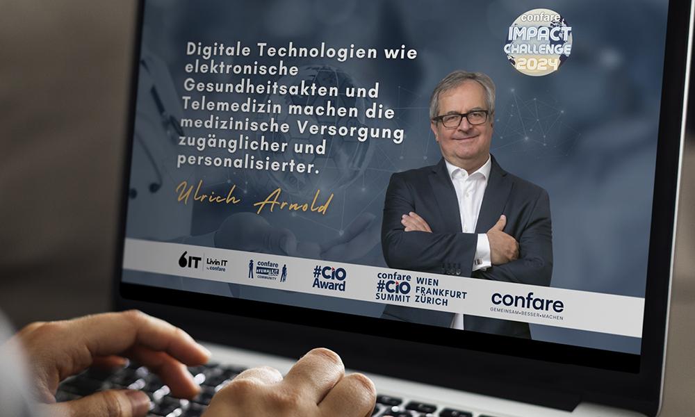 Darstellung Ulrich Arnold mit Nominierungstext